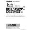PIONEER DEH-P7880MP/XF/BR Service Manual cover photo