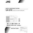 JVC CA-UXG70 Owner's Manual cover photo