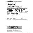 PIONEER DEH-P7850BT/XN/ES Service Manual cover photo