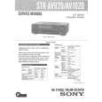 SONY STR-AV920 Service Manual cover photo