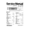 TECHNICS SAAX720GC/GN Service Manual cover photo