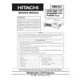 HITACHI CPX328W Service Manual cover photo