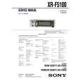 SONY XRF5100 Service Manual cover photo