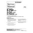 PIONEER SP60(S) XJ/E Service Manual cover photo