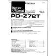 PIONEER PD-Z72T Service Manual cover photo