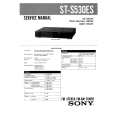 SONY STS530ES Service Manual cover photo