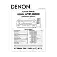 DENON AVR-3300 Service Manual cover photo