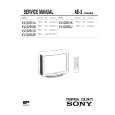 SONY KVS2951A Service Manual cover photo