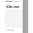 PIONEER DJM-1000/KUCXJ Owner's Manual cover photo