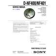 SONY D-NF400 Service Manual cover photo