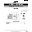 JVC UXZ7MD Service Manual cover photo