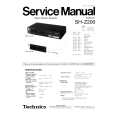 TECHNICS SHZ200 Service Manual cover photo