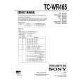 SONY TCWR445 Service Manual cover photo