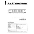 AKAI EA-27 Service Manual cover photo