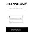 ALPINE 3558 Service Manual cover photo