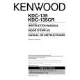 KENWOOD KDC-135 Owner's Manual cover photo