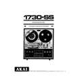 AKAI 1730-SS Owner's Manual cover photo