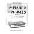 FISHER FVHP410 Service Manual cover photo