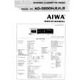 AIWA AD-3800E Service Manual cover photo