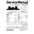 TECHNICS SCCA10 Service Manual cover photo