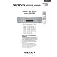 ONKYO DX-7555 Service Manual cover photo