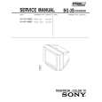 SONY KVHF14M80 Service Manual cover photo