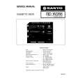 SANYO RD W266 Service Manual cover photo