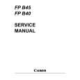 CANON FP B40 Service Manual cover photo