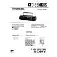 SONY CFD55MKIIS Service Manual cover photo