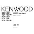KENWOOD KDC-3021 Owner's Manual cover photo
