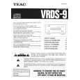 TEAC VRDS9 Owner's Manual cover photo