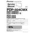 PIONEER PDP-504CMX/LUC Service Manual cover photo