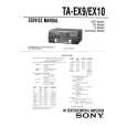 SONY TA-FX10 Service Manual cover photo