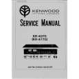 KENWOOD KR-4070 Service Manual cover photo