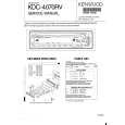 KENWOOD KDC4070RV Service Manual cover photo