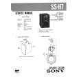 SONY SSH7 Service Manual cover photo