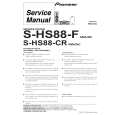 PIONEER S-HS88-CR/XMA/NC Service Manual cover photo