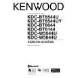 KENWOOD KDC-BT6144 Owner's Manual cover photo
