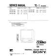 SONY KVV2110A Service Manual cover photo