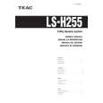 TEAC LS-H255 Owner's Manual cover photo
