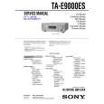 SONY TAE9000ES Service Manual cover photo