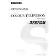 TOSHIBA 3787DB Service Manual cover photo