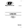 DYNACORD VRS23 Service Manual cover photo