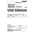 PIONEER VSX409RDS Service Manual cover photo