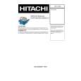 HITACHI CP2155TA Service Manual cover photo