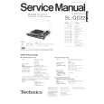 TECHNICS SL-QD22 Service Manual cover photo