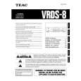 TEAC VRDS8 Owner's Manual cover photo