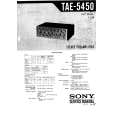 SONY TAE-5450 Service Manual cover photo