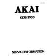 AKAI GX-210D Service Manual cover photo