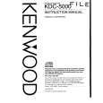 KENWOOD KDC5000 Owner's Manual cover photo